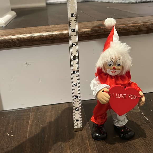 Bendable Posable Free Standing “I Love You “ Clown Collectable - Picture 12 of 13